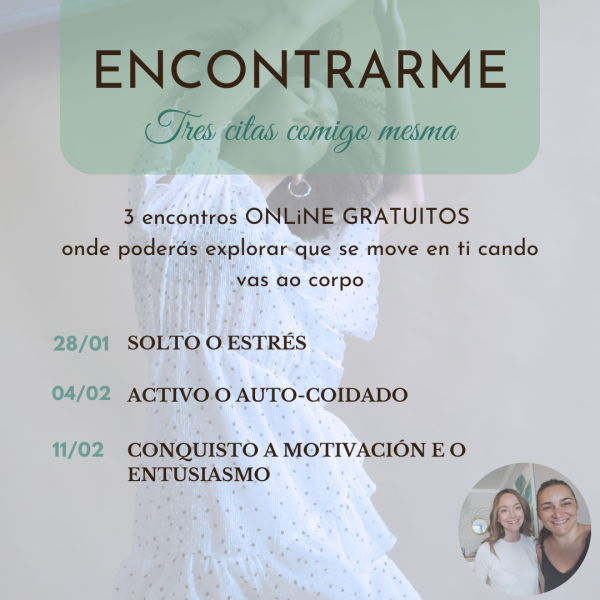 Cartaz dos 2 encontros online